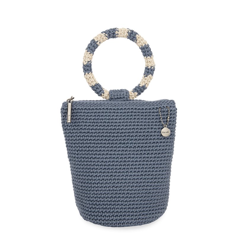 Shop The Sak Ayla Ring Handle Pouch In Blue