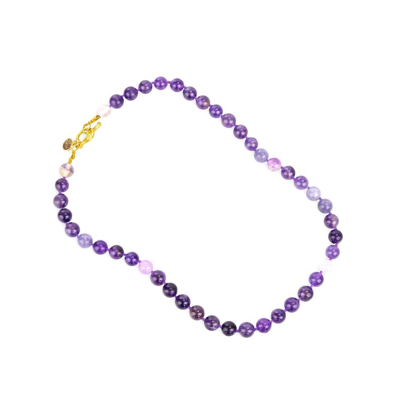 Shop The Sak Hollis Collar Necklace In Purple