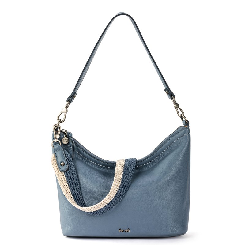 Shop The Sak Jasmine Small Hobo Bag In Blue