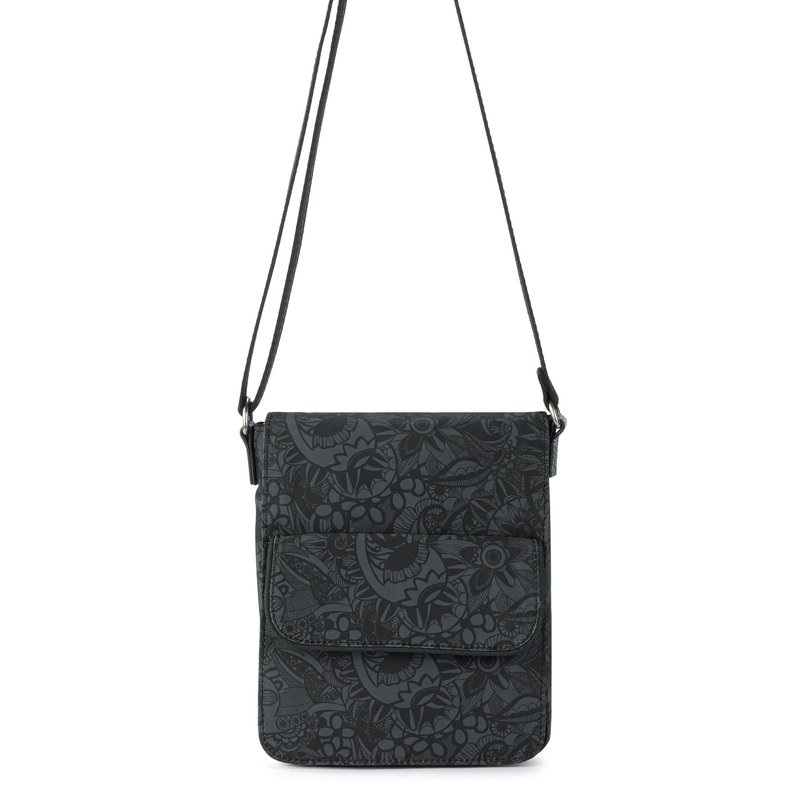 Shop The Sak On The Go Small Flap Messenger In Grey