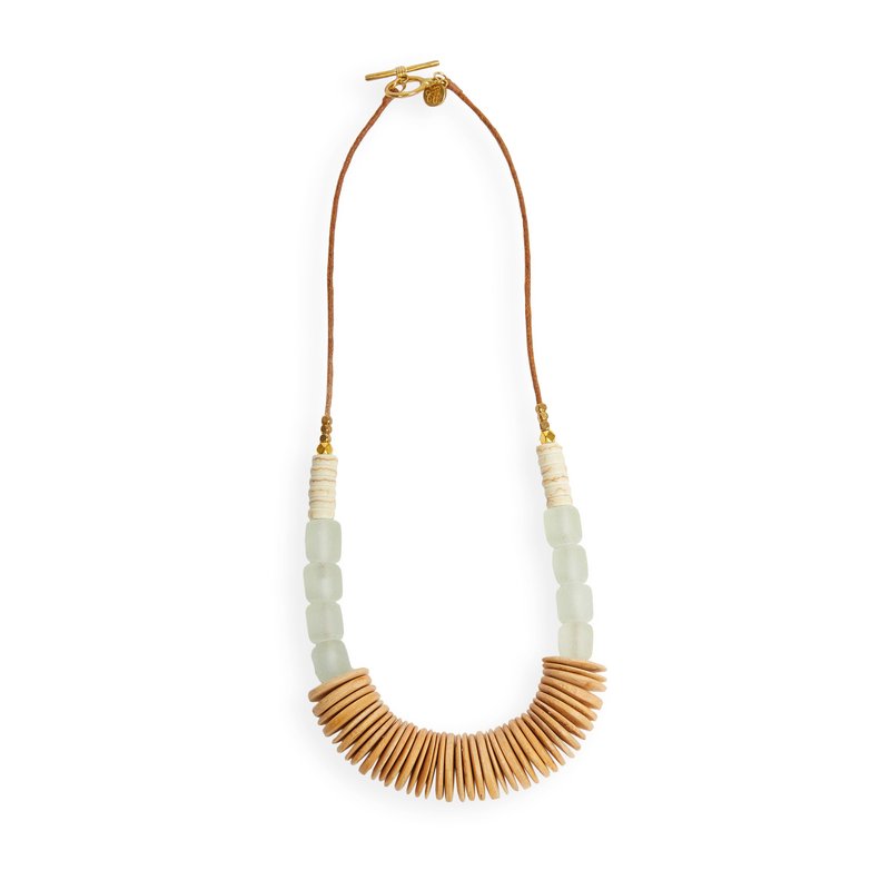 Shop The Sak Willow Statement Necklace In Green
