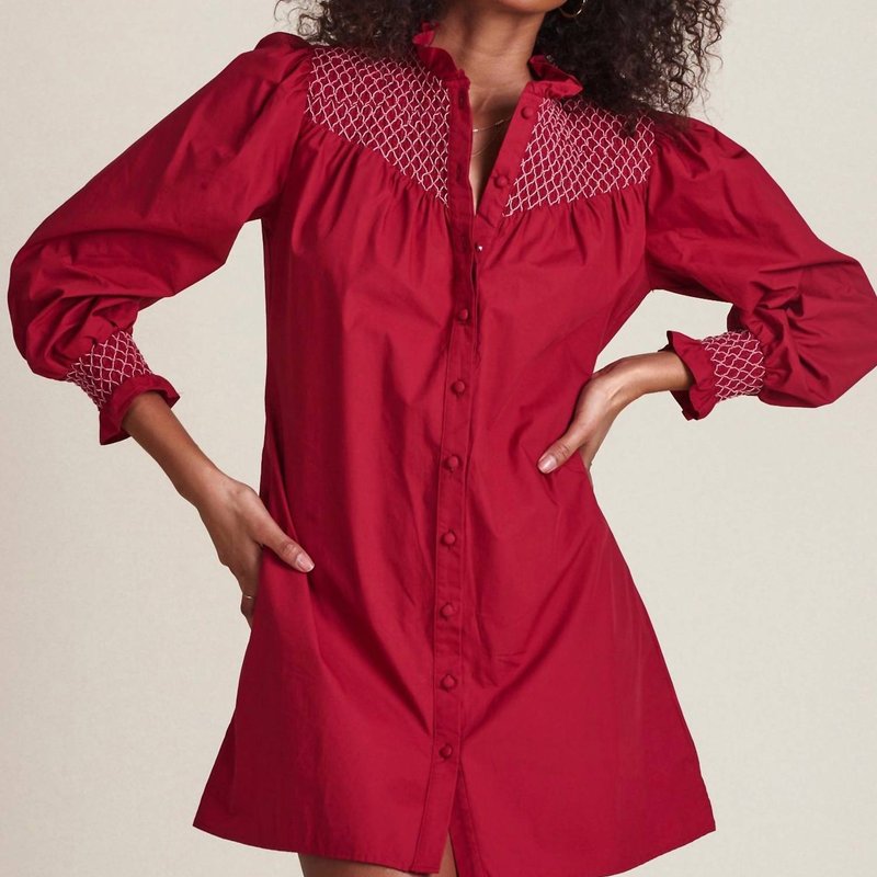 Shop The Shirt The Nicole Dress In Red