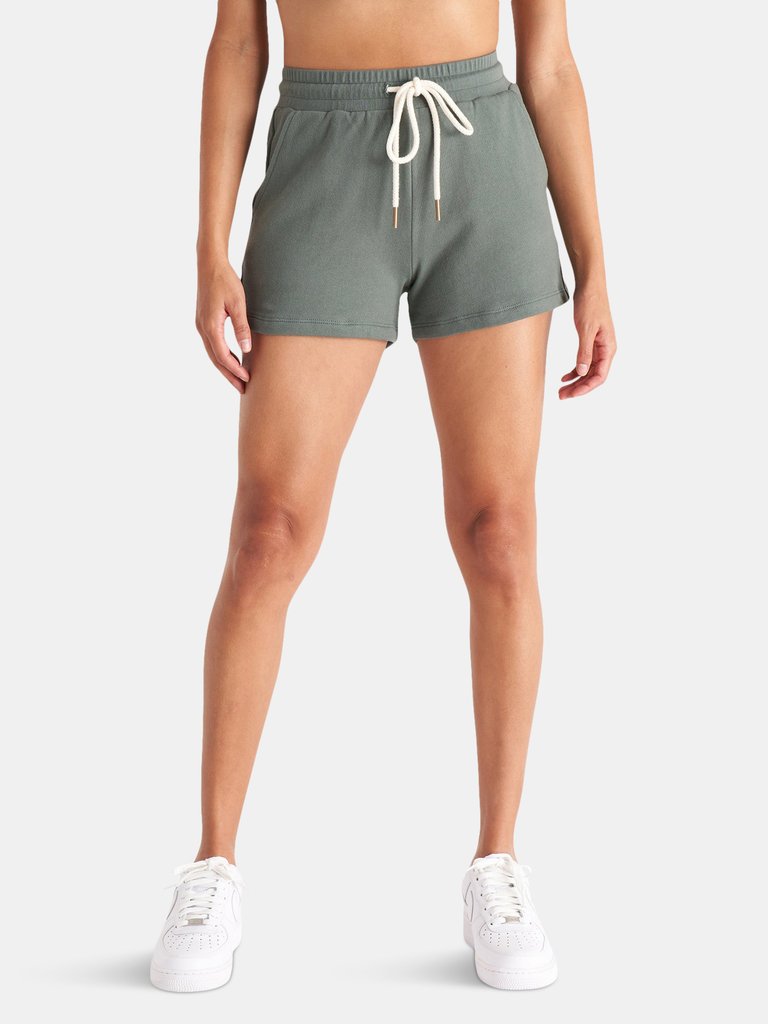 The Jogger Short - Thyme