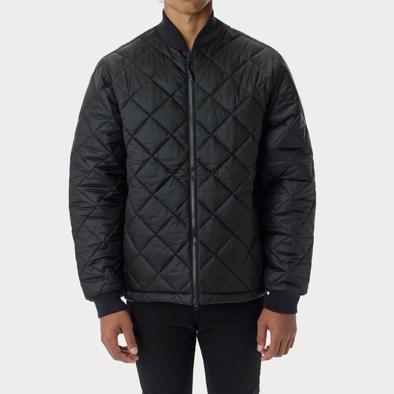 THE VERY WARM QUILTED BOMBER JACKET