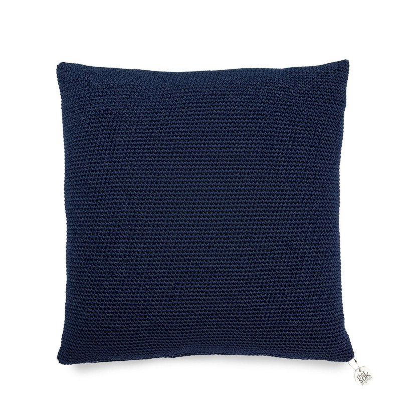 The Sak Home 18 X 18 Pillow Cover In Blue