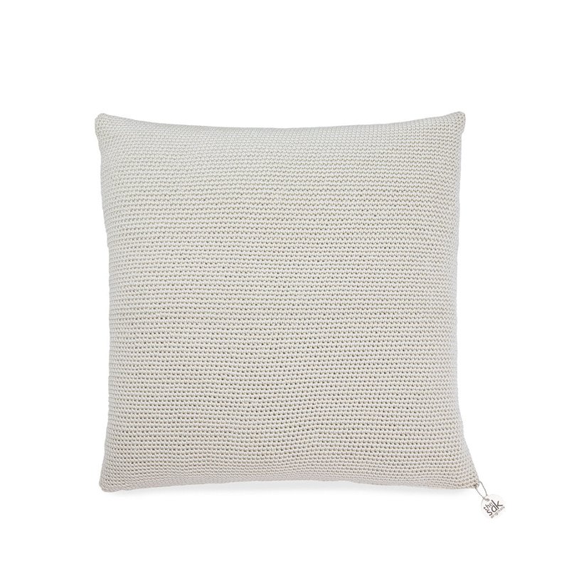 The Sak Home 18 X 18 Pillow Cover In White