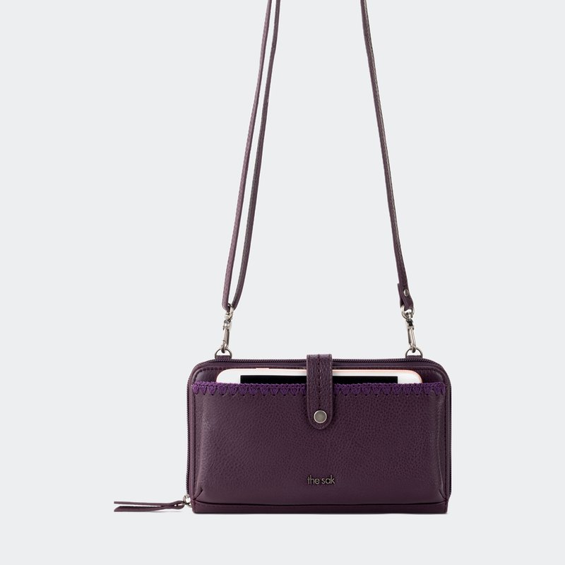 The Sak Iris Large Smartphone Crossbody Bag In Purple