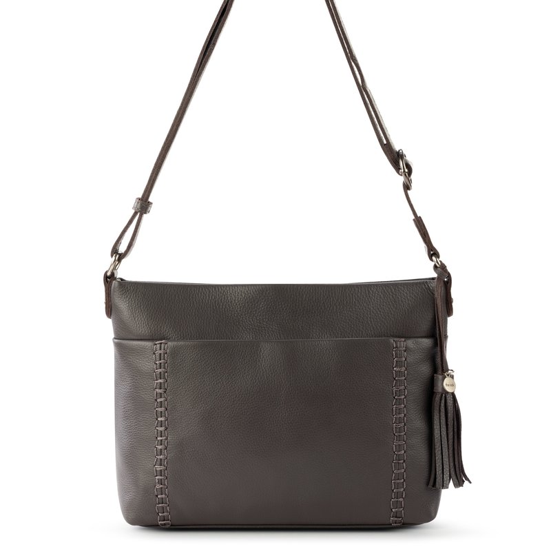 The Sak Melrose Leather Crossbody Handbag In Brown