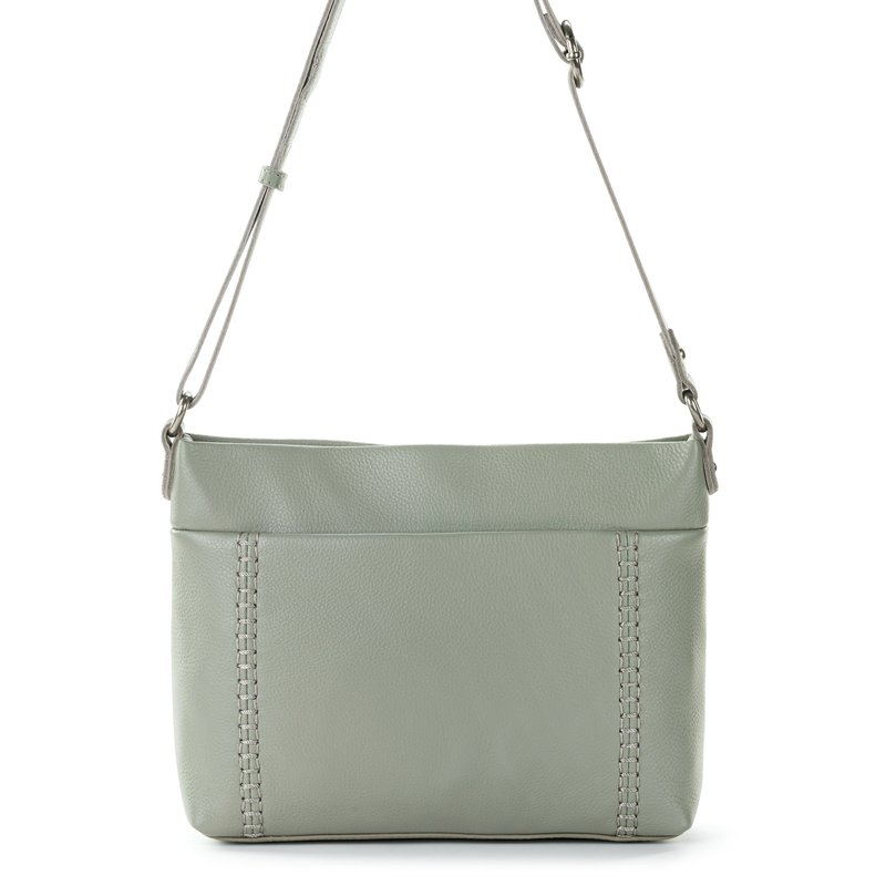 The Sak Melrose Leather Crossbody Handbag In Green