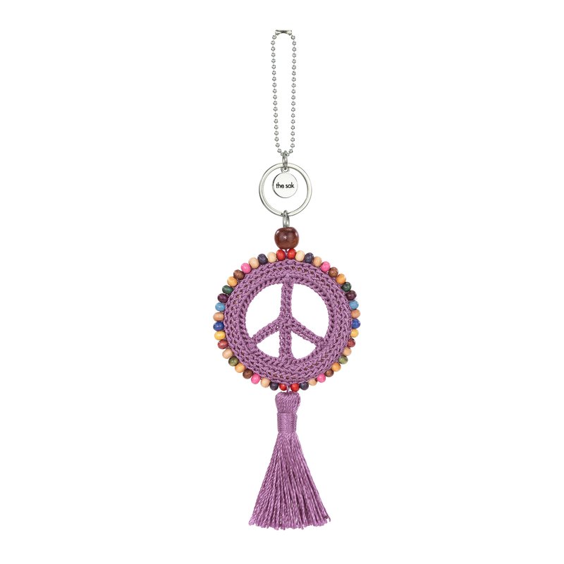 The Sak Peace Charm In Purple