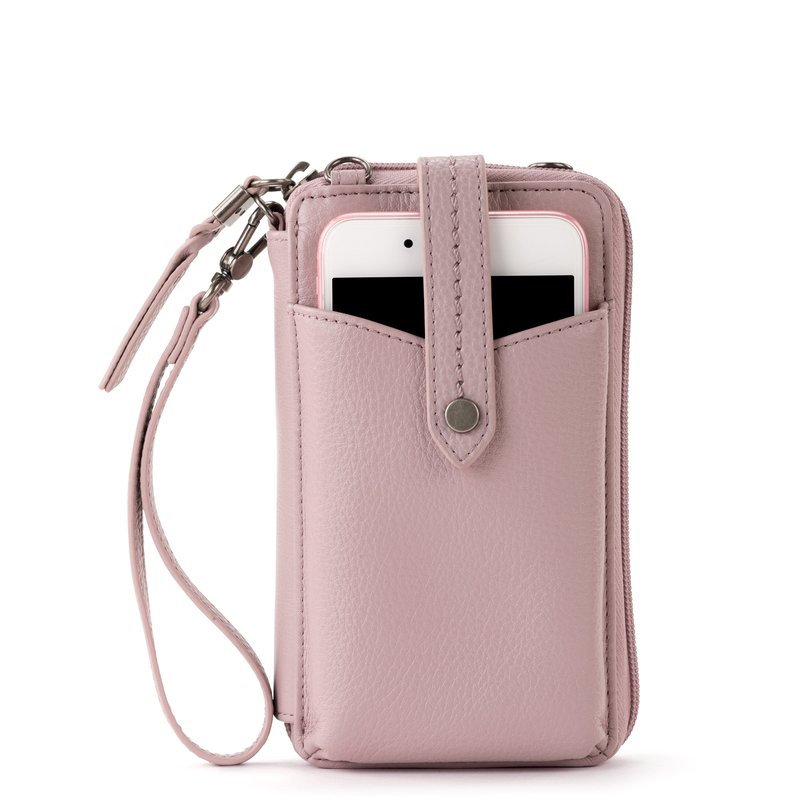 The Sak Silverlake Smartphone Crossbody In Pink