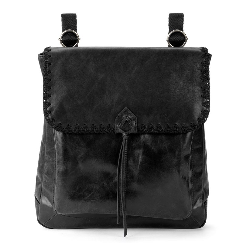 The Sak Women's Ventura Leather Convertible Backpack In Black