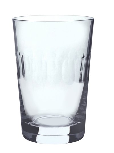 The Vintage List A Set Of Six Crystal Tumblers With Lens Design product
