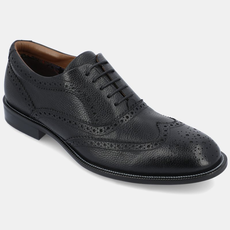 Shop Thomas & Vine Garland Brogue Oxford Shoe In Black