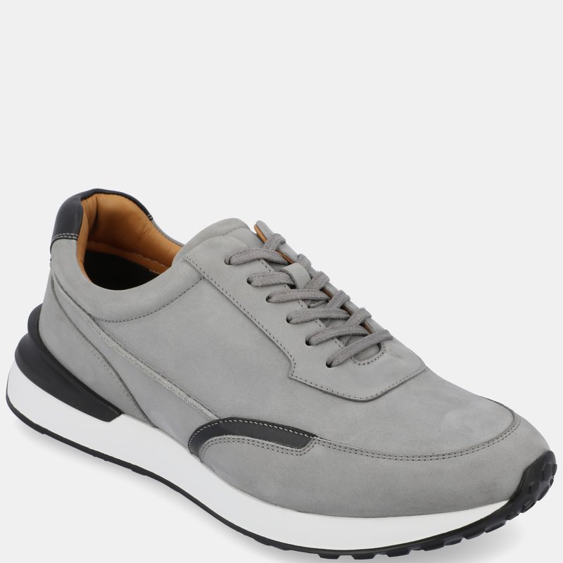 Thomas & Vine Lowe Casual Leather Sneaker In Grey