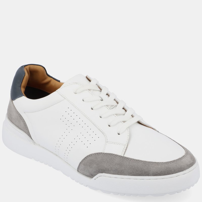 Thomas & Vine Roderick Casual Leather Sneaker In Grey