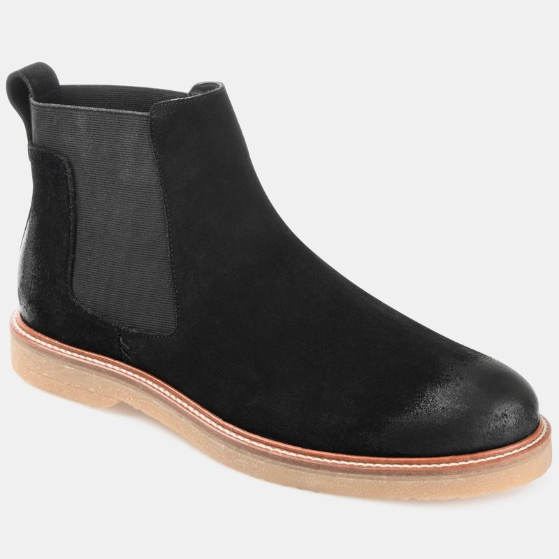 Shop Thomas & Vine Cedric Plain Toe Chelsea Boot In Black