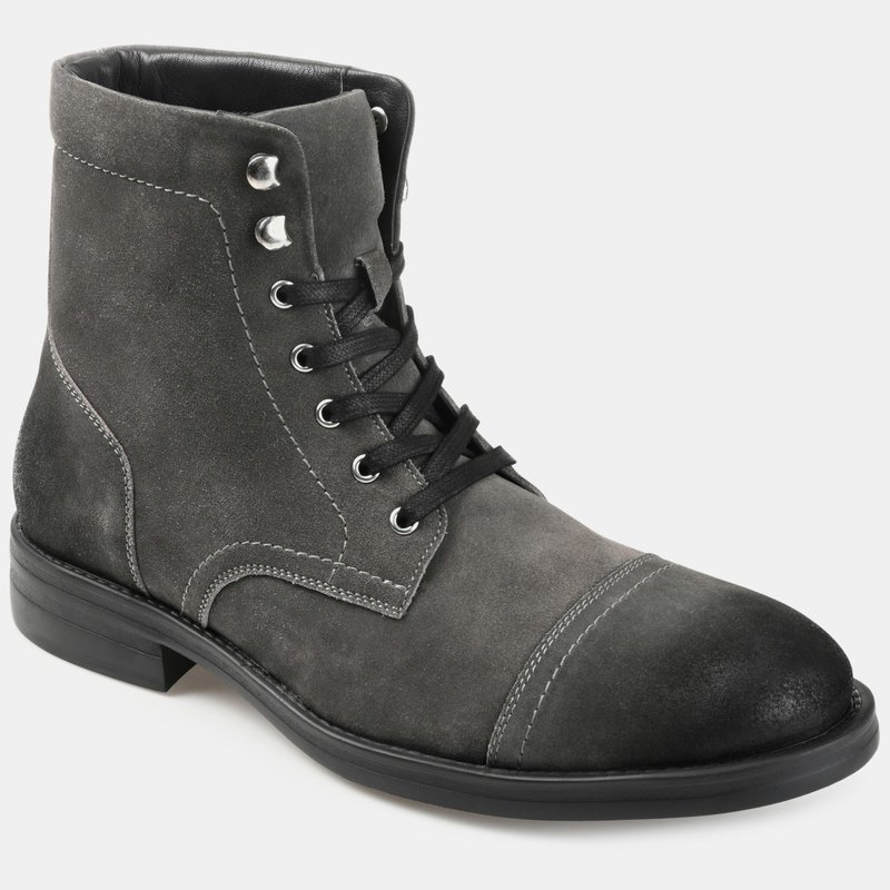 Shop Thomas & Vine Darko Cap Toe Wide Width Ankle Boot In Grey