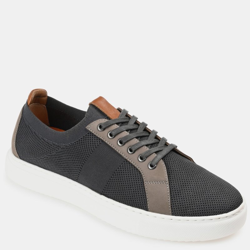 Shop Thomas & Vine Gordon Knit Sneaker In Grey