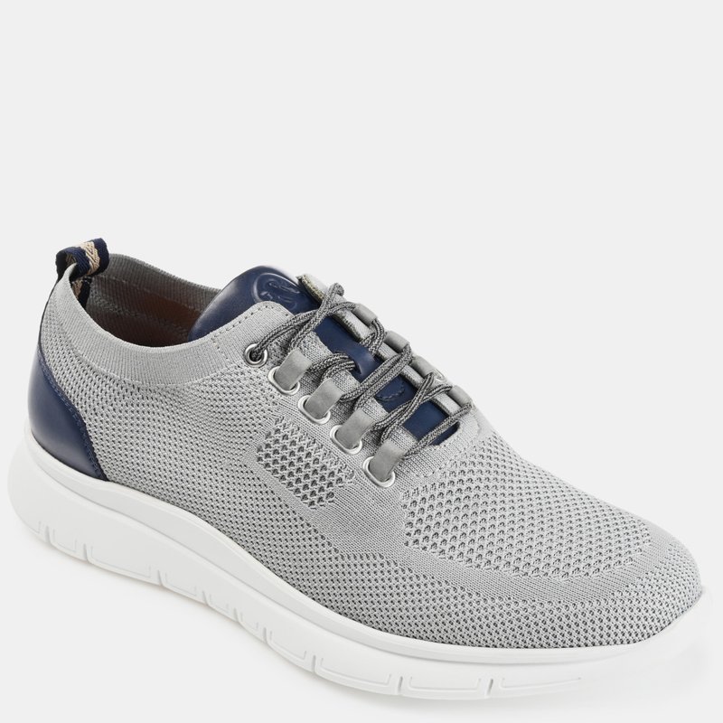 Shop Thomas & Vine Jackson Knit Sneaker In Grey