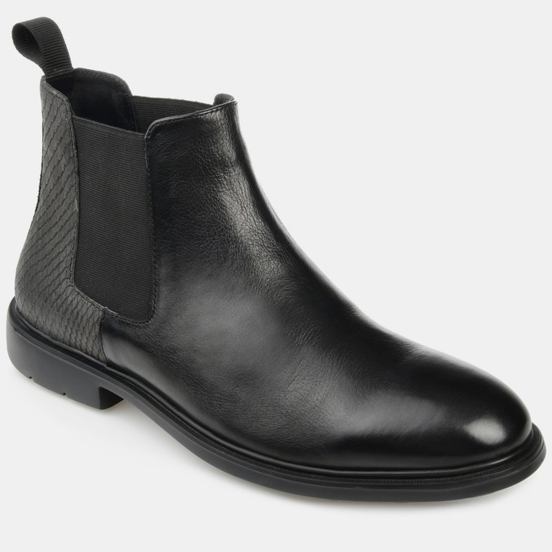 Shop Thomas & Vine Oswald Plain Toe Chelsea Boot In Black