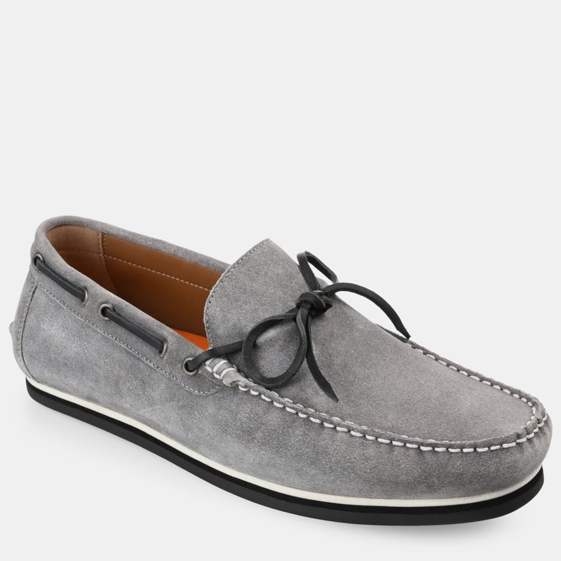 Shop Thomas & Vine Sadler Moccasin Loafer In Grey