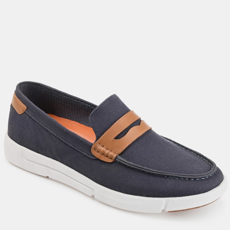 Thomas & Vine Thomas And Vine  Tevin Textile Loafer In Navy