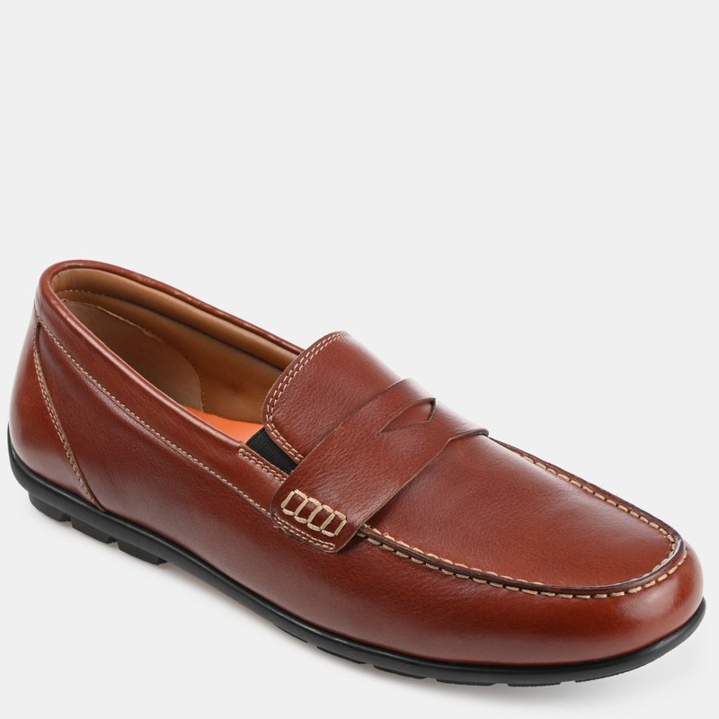 Thomas & Vine Thomas And Vine  Woodrow Driving Loafer In Cognac