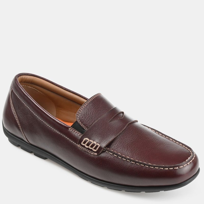 Thomas & Vine Thomas And Vine  Woodrow Driving Loafer In Wine