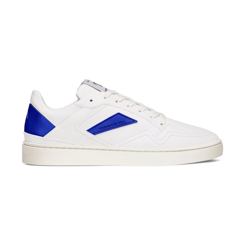 Thousand Fell Men's Court Sneakers | Ultra Violet Dream In Blue