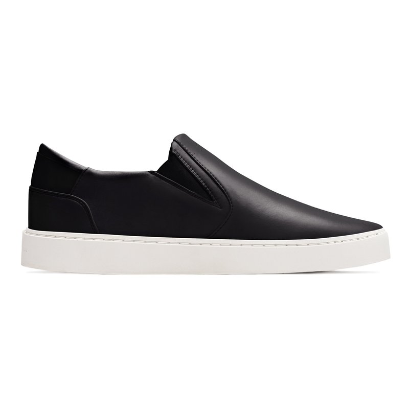 Thousand Fell Women's Slip On Sneakers | Black With Black
