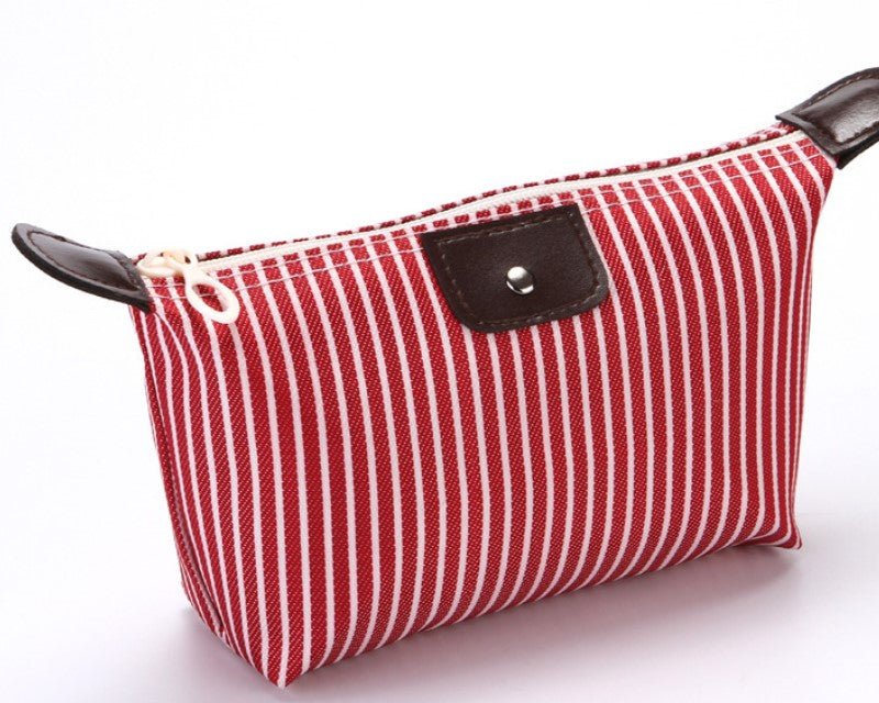 Threaded Pear Compact Everything Bag In Red