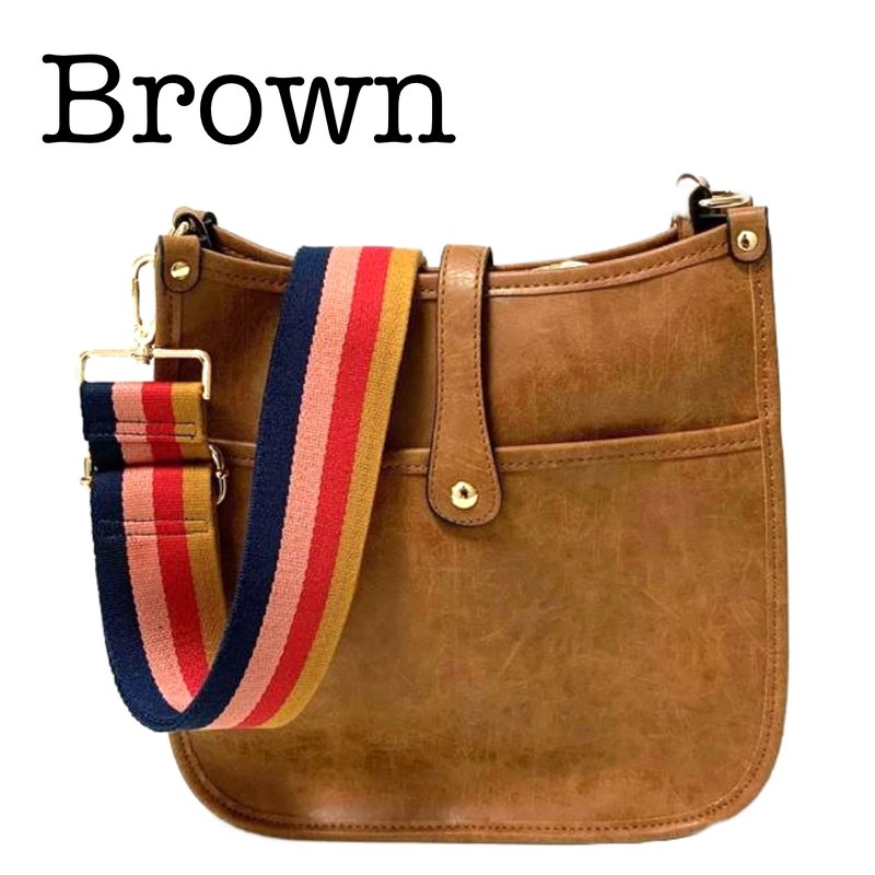 Threaded Pear Emmy Courier | Choose Your Strap In Brown