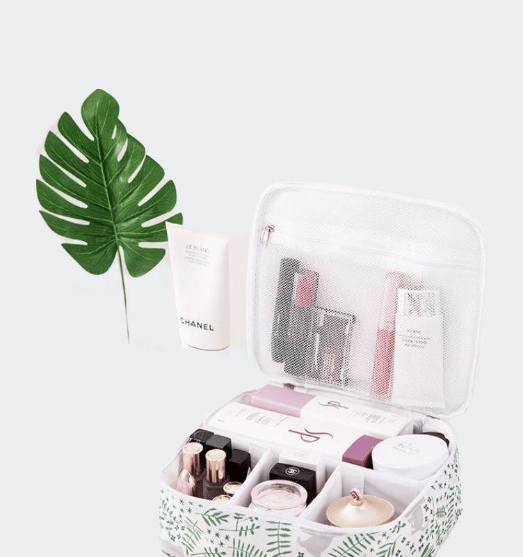 Shop Threaded Pear Everyday Cosmetic Bag In White