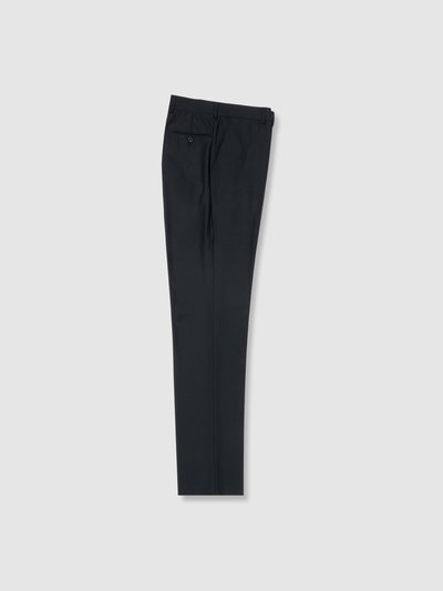 Tiglio Luxe Black Slim Fit Pure Wool Dress Pants product