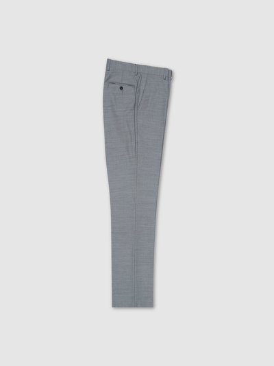 Tiglio Luxe Light Gray Slim Fit Pure Wool Dress Pants product