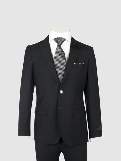 Tiglio Luxe Porto Black, Slim Fit, Pure Wool Suit product