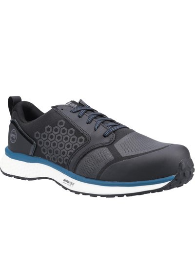 Timberland Pro Mens Reaxion Composite Safety Trainers Shoes (Black/Blue) product