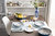 Tognana by Widgeteer Metropol Casablanca 18PC Table Set: (6) 10.5" Dinner Plates(6) 8" Soup Plates (6) 8" Dessert Plates