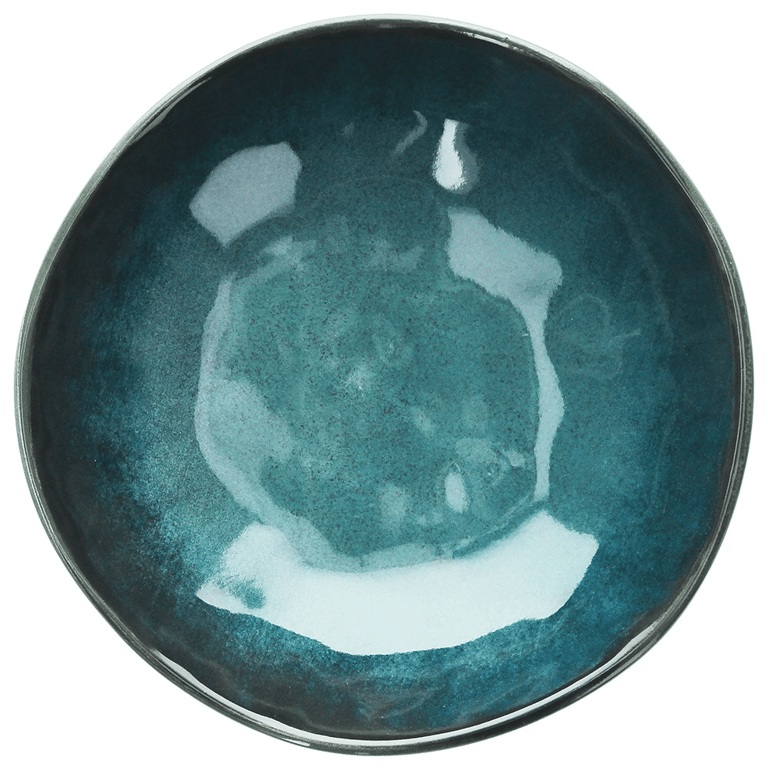 Tognana by Widgeteer Nordik Ocean  Porcelain Soup Plate, Set of 6