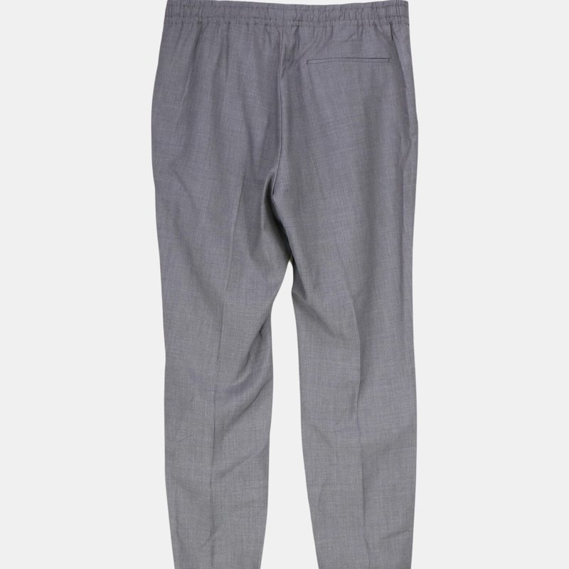 Shop Tom Ford Men's Grey Tech Marino Wash & Go Pants Casual