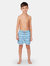 Boy's Ocean Stripes Swimwear