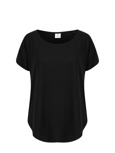 Tombo Womens/Ladies Scoop Neck T-Shirt - Black product
