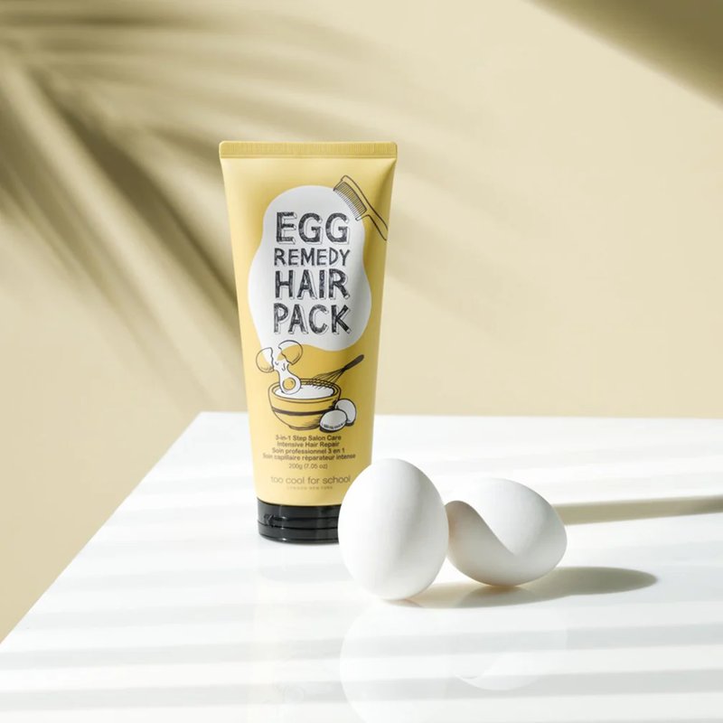 Shop Too Cool For School Egg Remedy Hair Pack 200g