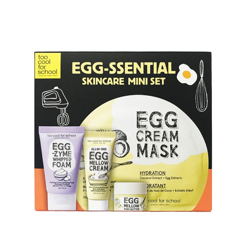 Too Cool For School Egg-ssential Skincare Mini Set