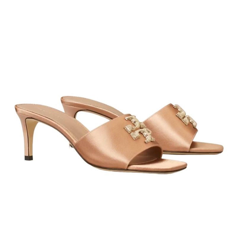Shop Tory Burch Eleanor Pave Mule Sandal In Pink