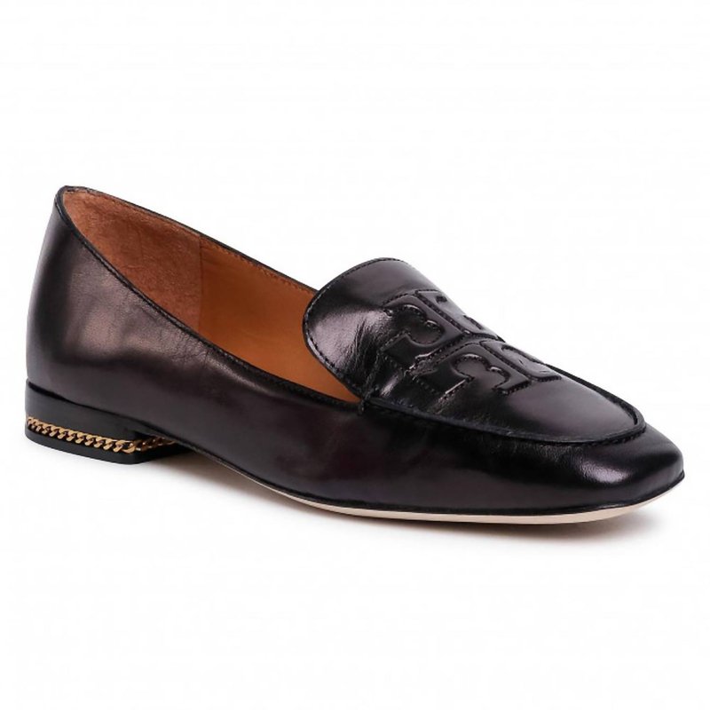 Shop Tory Burch Leather Ruby Loafers Flats In Black