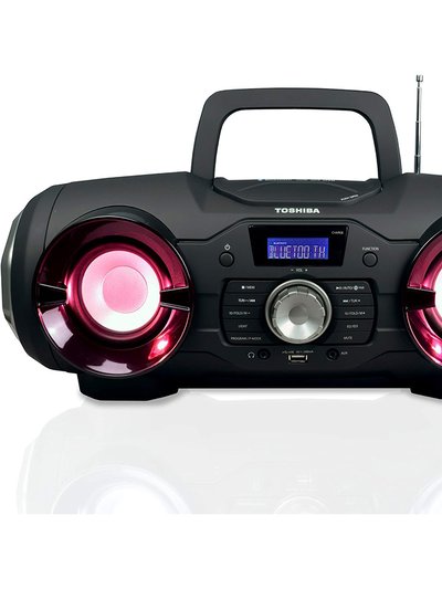 Toshiba Wireless Bluetooth Boombox Speaker With Remote And LED Lights product