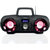 Wireless Bluetooth Boombox Speaker With Remote And LED Lights
