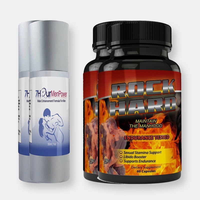 Totally Products 7hour Men Power And Rock Hard Combo Pack